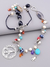 картинка Бусы Агат 80 см от магазина Wolves