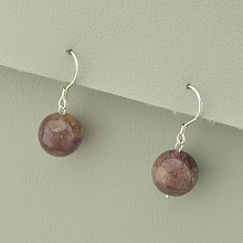 картинка Серьги 'SUNSTONES' Турмалин Серебро(925) от магазина Wolves