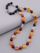 картинка Бусы 'SUNSTONES' Сердолик 47 см от магазина Wolves