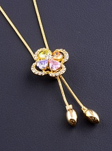 картинка Подвеска 'XUPING' Фианит 51 см (позолота 18к) от магазина Wolves