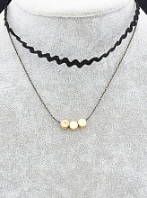 картинка Чокер 'Fashion'  Ткань 35 см от магазина Wolves