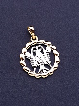 картинка Кулон  'XUPING' (позолота-родий) от магазина Wolves