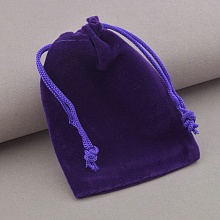 картинка Мешочек Замш 90x70мм от магазина Wolves