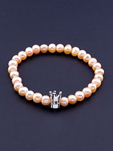 картинка Браслет 'SUNSTONES' Жемчуг 18 см от магазина Wolves