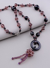 картинка Бусы 'SUNSTONES' Чешский хрусталь 65 см от магазина Wolves