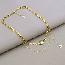 картинка Подвеска 'XUPING' 36 см (позолота 18к (лимонная)) от магазина Wolves