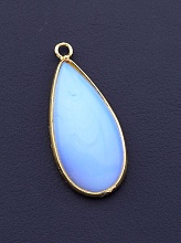 картинка Кулон Лунный камень 35x15мм от магазина Wolves