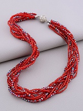 картинка Бусы Чешский хрусталь Бисер 44 см от магазина Wolves