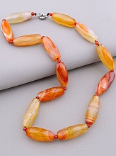 картинка Бусы Сердолик 50 см от магазина Wolves