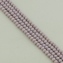 картинка Нитка Чешский хрусталь 49 см 4 5 мм (Без замка) от магазина Wolves