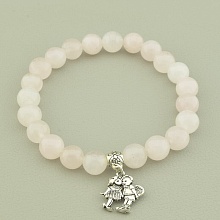 картинка Браслет 'SUNSTONES' Розовый кварц 18 см от магазина Wolves