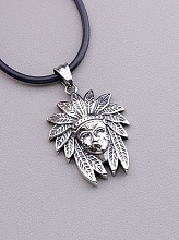 картинка Подвеска 'SUNSTONES'  Медицинская сталь 316L 44 см от магазина Wolves