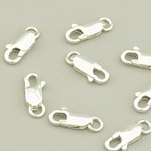 картинка Замочек Серебро(925) 12x5мм от магазина Wolves