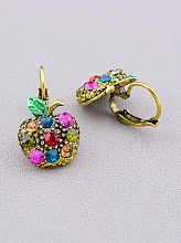 картинка Серьги 'Fashion' Сrystal Бижутерный сплав от магазина Wolves