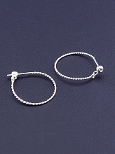 картинка Швензы Пара Серебро(925) мм от магазина Wolves