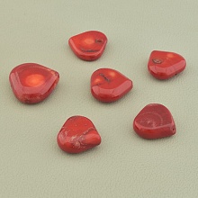 картинка Кабошон Коралл 17х17мм от магазина Wolves