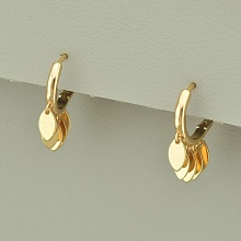 картинка Серьги 'XUPING' (позолота 18к) от магазина Wolves