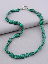 картинка Бусы Малахит 50 см от магазина Wolves