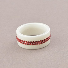 картинка Кольцо Керамика Фианит от магазина Wolves