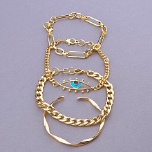 картинка Браслет 'Fashion' Эмаль 19 см от магазина Wolves