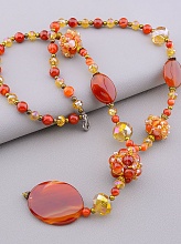 картинка Бусы Сердолик 58 см от магазина Wolves