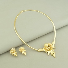 картинка Подвеска+Серьги Фианит 'Fashion' от магазина Wolves