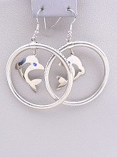 картинка Серьги 'Fashion' Сrystal от магазина Wolves