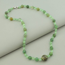 картинка Бусы 'SUNSTONES' Нефрит Эпидот 48 см от магазина Wolves