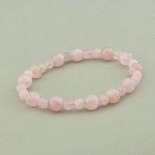 картинка Браслет 'SUNSTONES' Розовый кварц 18 см от магазина Wolves