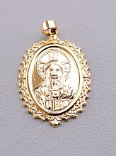 картинка Ладанка 'XUPING' (позолота 18к) от магазина Wolves