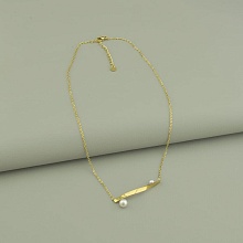 картинка Подвеска 'XUPING' Майорка 42 см (позолота 18к (лимонная)) от магазина Wolves