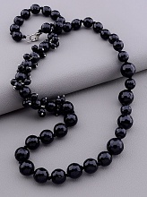 картинка Бусы Агат Чешский хрусталь 65 см от магазина Wolves