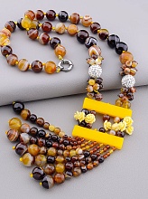 картинка Бусы Агат 60 см от магазина Wolves