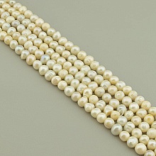 картинка Нитка Жемчуг 33 см 8 мм (Без замка) от магазина Wolves