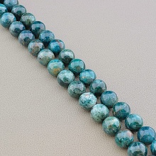 картинка Нитка Апатит Ларимар 39 см 12 мм (Без замка) от магазина Wolves