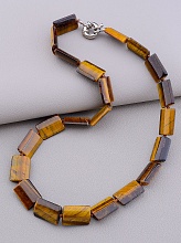 картинка Бусы Тигровый глаз 46 см от магазина Wolves