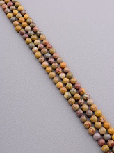 картинка Нитка Яшма 38 см 8 5 мм (Без замка) от магазина Wolves