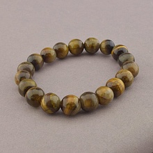 картинка Браслет 'SUNSTONES' Тигровый глаз 17 см от магазина Wolves