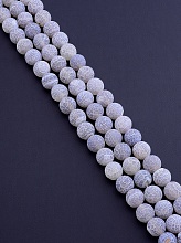 картинка Нитка Агат 38 см 12 мм (Без замка) от магазина Wolves