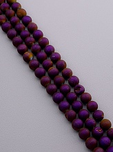 картинка Нитка Агат 40 см 12 мм (Без замка) от магазина Wolves