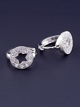 картинка Серьги 'XUPING' Фианит (родий) от магазина Wolves