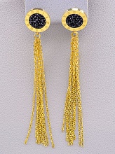 картинка Серьги 'XUPING' Сrystal (позолота 18к) от магазина Wolves