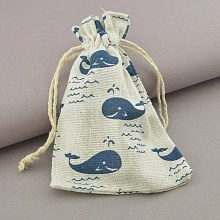 картинка Мешочек Мешковина 130x100мм от магазина Wolves