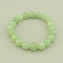 картинка Браслет 'SUNSTONES' Нефрит 19 см от магазина Wolves