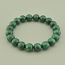 картинка Браслет 'SUNSTONES' Малахит 18 см от магазина Wolves