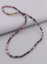 картинка Бусы Турмалин 52 см 4 5 мм от магазина Wolves