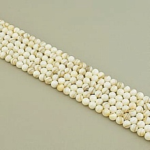 картинка Нитка Перламутр 40 см 8 мм (Без замка) от магазина Wolves