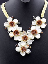 картинка Бусы Перламутр 50 см от магазина Wolves