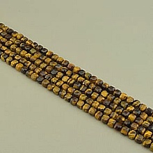 картинка Нитка Тигровый глаз 38 см (Без замка) от магазина Wolves