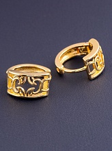 картинка Серьги 'XUPING' (позолота 18к) от магазина Wolves